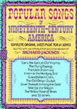 Paperback Popular Songs of Nineteenth Century America Book