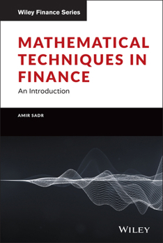 Hardcover Mathematical Techniques in Finance: An Introduction Book