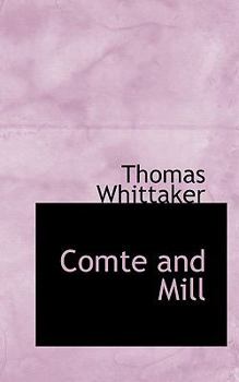 Paperback Comte and Mill Book