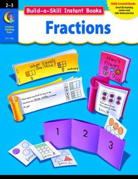 Paperback Build-a-Skill Instant Books: Fractions, Gr. 2-3 Book
