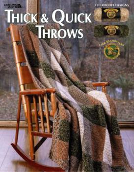 Hardcover Thick and Quick Throws (Leisure Arts #3721) Book