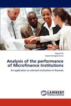 Paperback Analysis of the performance of Microfinance Institutions Book