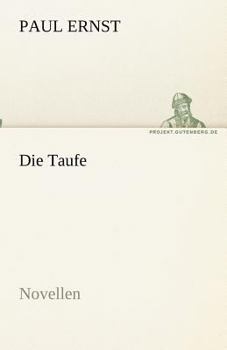 Paperback Die Taufe [German] Book