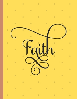 Paperback Faith: Christmas gifts: Dot Grid Notebook / Bullet Journal To Write In (8.5" x 11") - 120 Dot Graph Papers Book