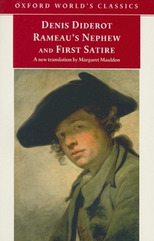 Paperback Rameau's Nephew and First Satire Book