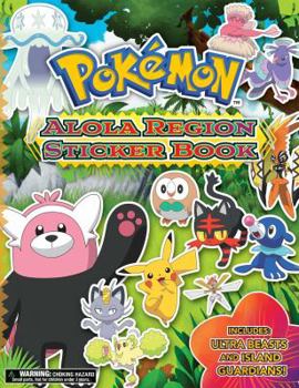 Paperback Pokémon Alola Region Sticker Book