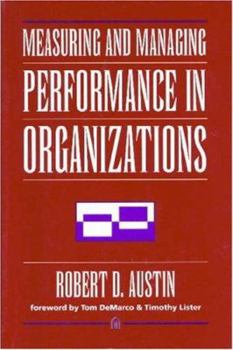 Paperback Measuring and Managing Performance in Organizations Book