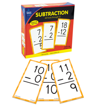 Misc. Subtraction All Facts Through 12 Flash Cards Book