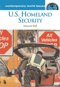 Hardcover U.S. Homeland Security: A Reference Handbook Book