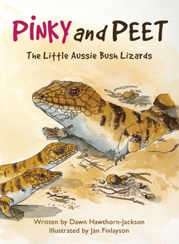 Paperback Pinky and Peet: The Little Aussie Bush Lizards Book