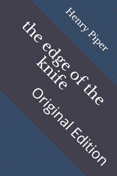 Paperback The edge of the knife: Original Edition Book