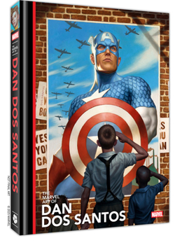 Hardcover The Marvel Art of Dan DOS Santos Book