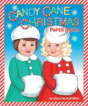 Candy Cane Christmas Paper Dolls