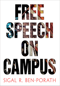 Hardcover Free Speech on Campus Book