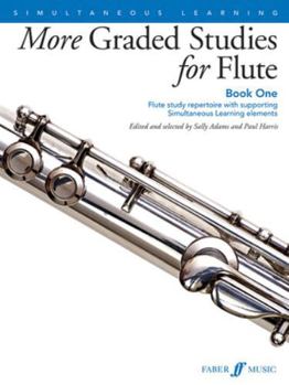 Paperback More Graded Studies for Flute, Bk 1: Flute Study Repertoire with Supporting Simultaneous Learning Elements Book
