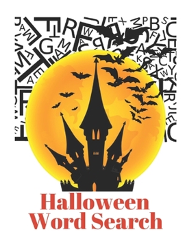 Paperback Halloween Word Search: Large Print Word Find Puzzles Book