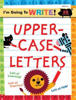 Paperback I'm Going to Write(tm) Workbook: Uppercase Letters Book