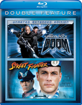 Blu-ray Doom / Street Fighter Book