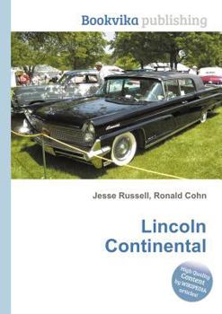 Paperback Lincoln Continental Book