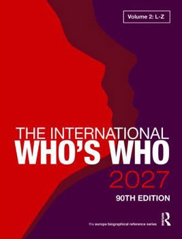 Hardcover The International Who's Who 2027 Volume 2 Book