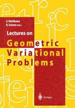 Paperback Lectures on Geometric Variational Problems Book