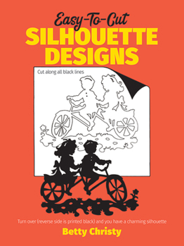 Paperback Easy-To-Cut Silhouette Designs Book