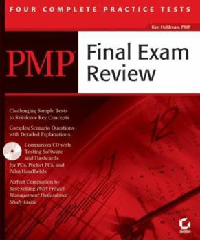 Paperback Pmp Final Exam Review Book