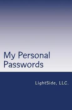 Paperback My Personal Passwords Book