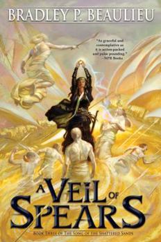Hardcover A Veil of Spears Book