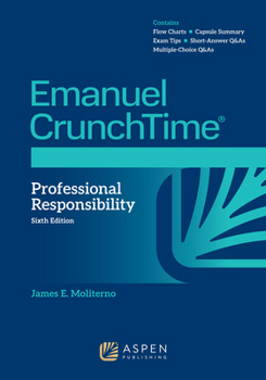 Paperback Emanuel CrunchTime for Professional Responsibility Book