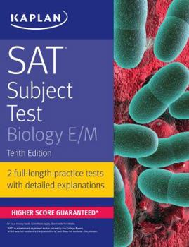 Paperback SAT Subject Test Biology E/M Book