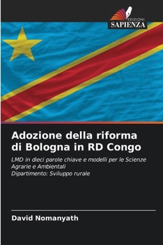 Paperback Adozione della riforma di Bologna in RD Congo [Italian] Book