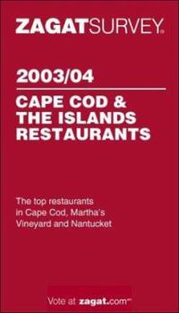 Paperback Zagatsurvey 2003/04 Cape Cod & the Islands Restaurants Book