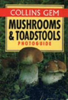 Paperback Collins Gem Mushrooms and Toadstools (Collins Gems) Book