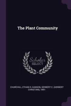Paperback The Plant Community Book
