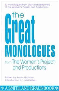 Paperback The Great Monologues from the Women's Project Book