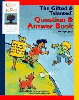 Paperback The Gifted & Talented Question & Answer Book for Ages 6-8 Book