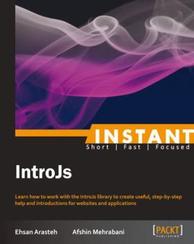 Paperback Instant IntroJs Book