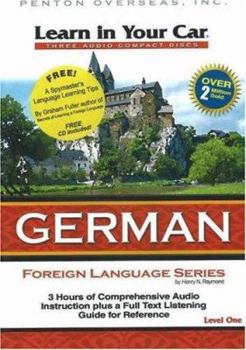 Audio CD Learn in Your Car German, Level One [With Guidebook] Book