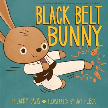 Hardcover Black Belt Bunny Book