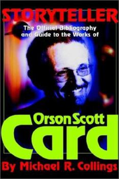 Hardcover Storyteller - Orson Scott Card's Official Bibliography and International Readers Guide - Library Casebound Hard Cover Book