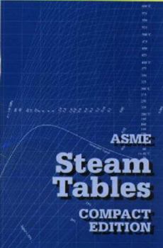 Paperback Asme Steam Tables Compact Edition Book