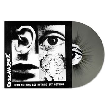 Vinyl Discharge   Hear Nothing See Nothing Say Book