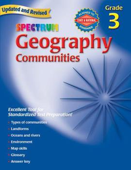 Paperback Geography, Grade 3: Communities Book