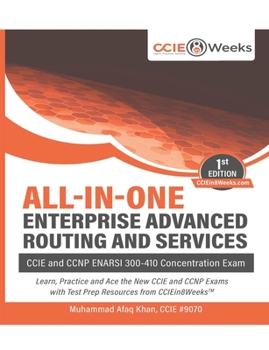 Paperback ALL-IN-ONE Enterprise Advanced Routing And Services: CCIE and CCNP ENARSI 300-410 Concentration Exam Book