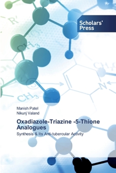 Paperback Oxadiazole-Triazine -5-Thione Analogues Book