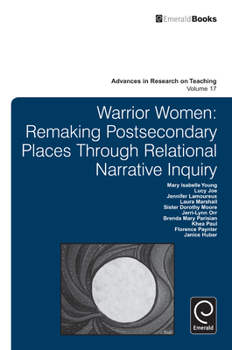 Hardcover Warrior Women: Remaking Post-Secondary Places Through Relational Narrative Inquiry Book