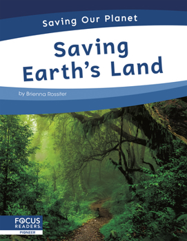 Library Binding Saving Earth's Land Book