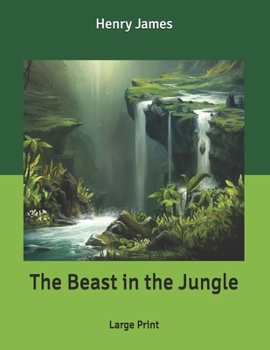 Paperback The Beast in the Jungle: Large Print Book