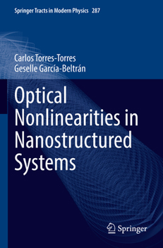 Paperback Optical Nonlinearities in Nanostructured Systems Book